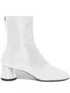 Proenza Schouler Patent Ankle Boots In White