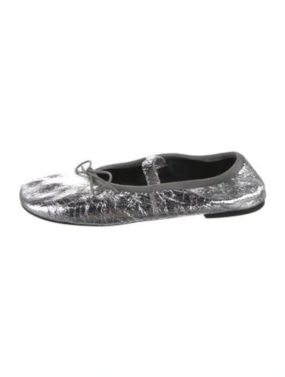 Pre-owned Proenza Schouler Patent Leather Mary Jane Flats