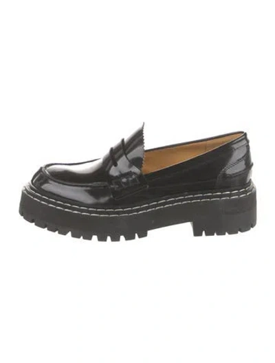 Pre-owned Proenza Schouler Patent Leather Pumps In Black