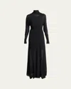 Proenza Schouler Paula Maxi Dress In Black