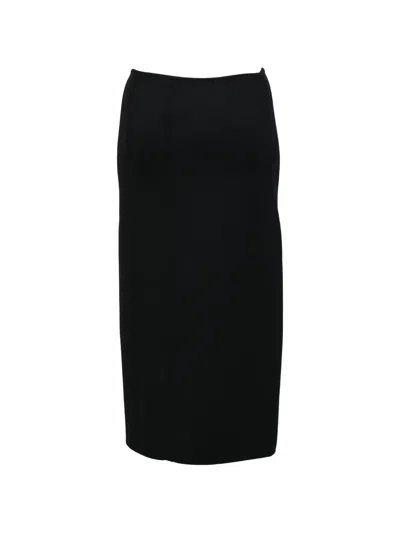 Pre-owned Proenza Schouler Pencil Midi Skirt In Black