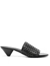 Proenza Schouler 50mm Perforated Leather Mules