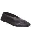 Proenza Schouler Perforated Leather Flat In Black