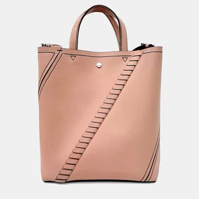 Pre-owned Proenza Schouler Pink Leather Schouler Hex Small