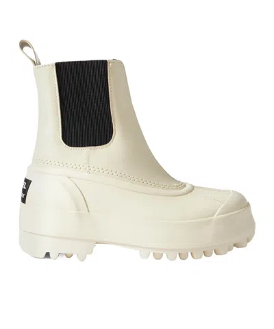 Proenza Schouler Platform Chelsea Boots In Neutral