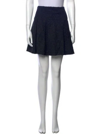 Pre-owned Proenza Schouler Pleated Accents Mini Skirt In Multi