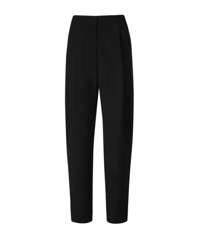 Proenza Schouler Pleated Casual Trousers In Black
