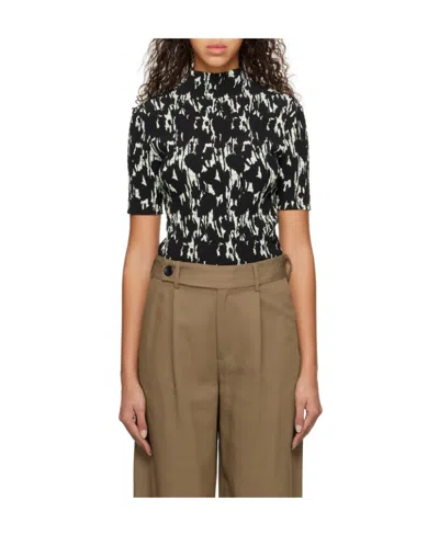 Proenza Schouler Pleated High-necked Sweater In Multicolor