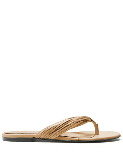 Proenza Schouler Pleated Thong Sandals