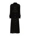 PROENZA SCHOULER PLISSÉ MIDI SHIRT DRESS