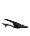 Proenza Schouler Pointed-toe High-heeled Sandals In Black