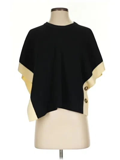 Pre-owned Proenza Schouler Poncho In Black