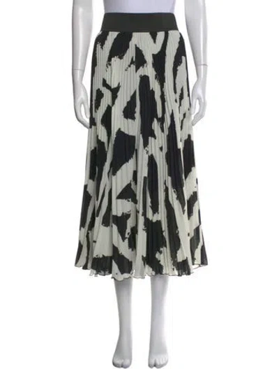 Pre-owned Proenza Schouler Printed Midi Length Skirt In Neutral