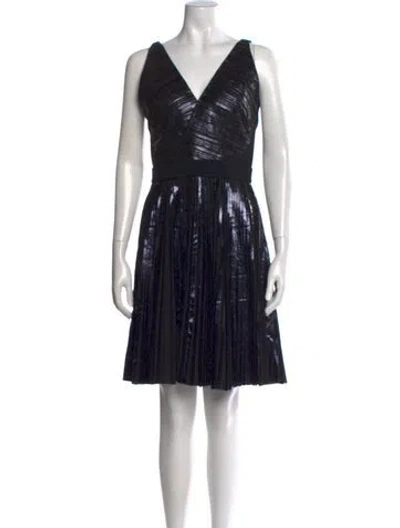 Pre-owned Proenza Schouler Printed Mini Dress In Multi