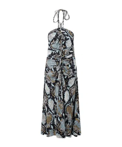 PROENZA SCHOULER PROENZA SCHOULER HALTERNECK CUT-OUT SLEEVELESS DRESS