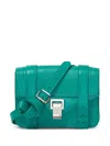 Proenza Schouler Ps1 Mini Leather Satchel Bag In Blau