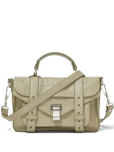 Proenza Schouler Ps1 Tiny Top Handle Shoulder Bag In Orange