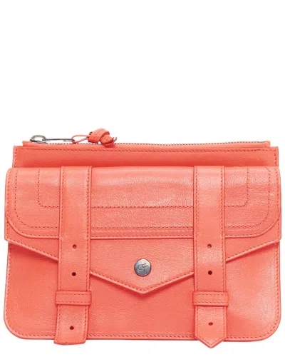 Pre-owned Proenza Schouler Ps1 Zip Envelop Portfolio Clutch Pouch (authentic Pre-loved)