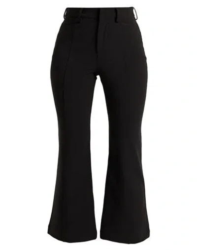 Proenza Schouler Pswl Woman Pants Black Size 2 Polyester, Rayon, Elastane
