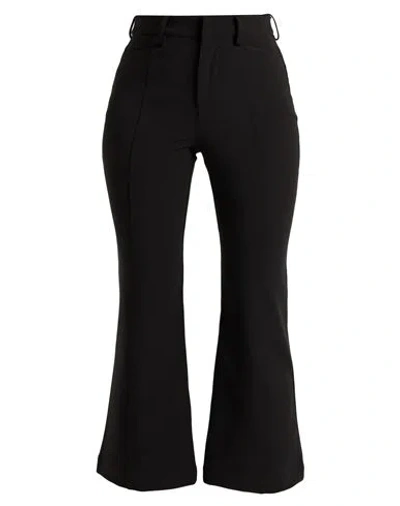 Proenza Schouler Pswl Woman Pants Black Size 0 Polyester, Rayon, Elastane