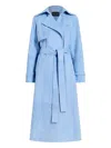 Proenza Schouler Ramona Coat In Blue