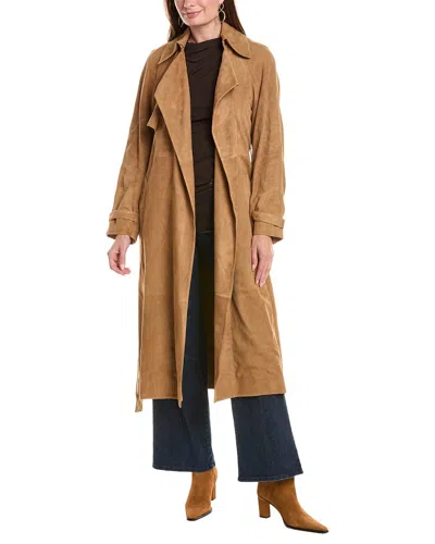 Proenza Schouler Ramona Coat In Brown