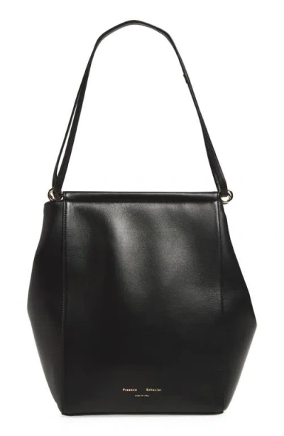 Proenza Schouler Reade Leather Shoulder Bag In Black