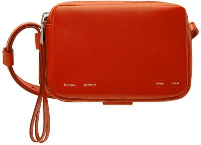 Proenza Schouler Red  White Label Watts Camera Bag
