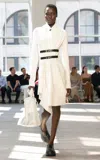 Proenza Schouler Reinhardt Belted Cashmere Knit Dress In White