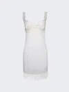 Proenza Schouler Fringe-trimmed Minidress In White