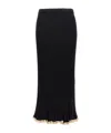Proenza Schouler Ribbed Skirt Skirts In Black