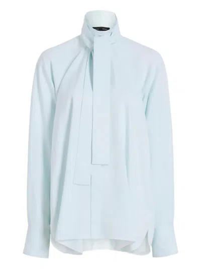 Proenza Schouler Ricky Blouse In Blue