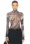 Proenza Schouler Rio Top In Concrete