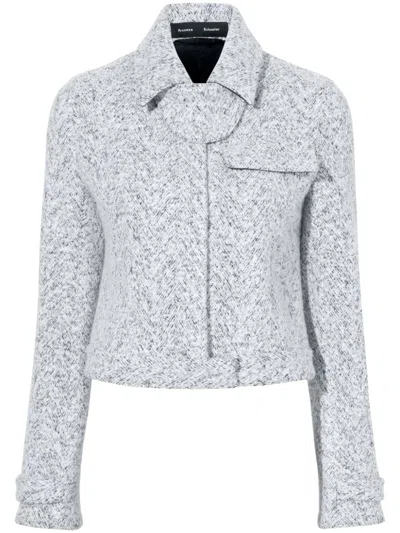 Proenza Schouler Rivers Jacket In White