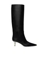 Proenza Schouler Rivet Pointed Boots In Black