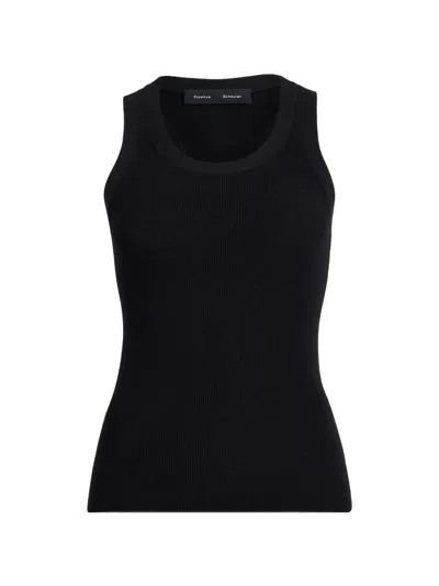 Proenza Schouler Roberts Tank Top In Black
