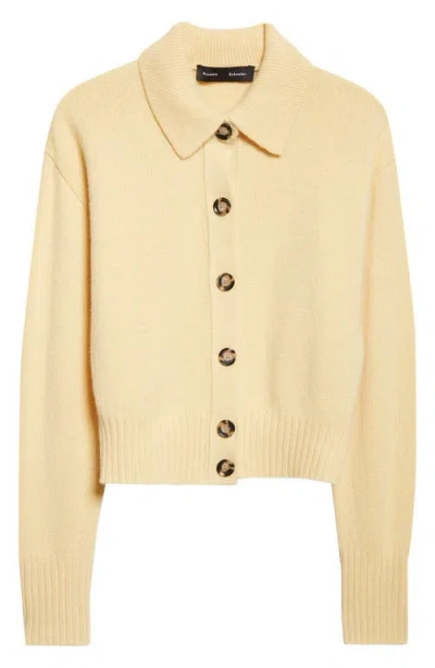 PROENZA SCHOULER PROENZA SCHOULER ROCIA CASHMERE CROP CARDIGAN