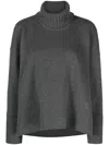 Proenza Schouler Roll-neck Cashmere-blend Jumper In Grey