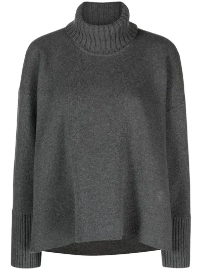 Proenza Schouler Roll-neck Cashmere-blend Jumper In Grey
