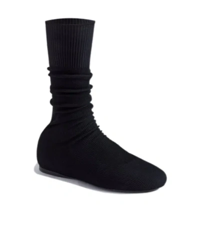 Proenza Schouler Round-head Short Socks In Black