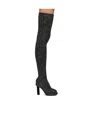 Proenza Schouler Round-headed High-heeled Boots In Black