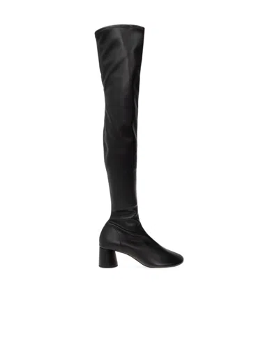 Proenza Schouler Ruched Over-the-knee Boots In Black