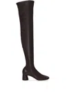 Proenza Schouler Ruched Over-the-knee Boots In Black