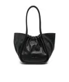 Proenza Schouler Ruched Shoulder Bag In Black