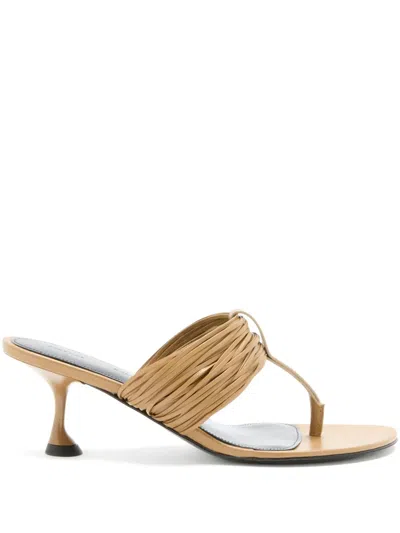 Proenza Schouler Ruched-upper Heeled Sandals