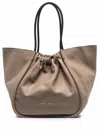 Proenza Schouler Ruched Beige Leather Bag