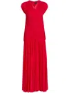 Proenza Schouler Rumi Maxi Dress In Red