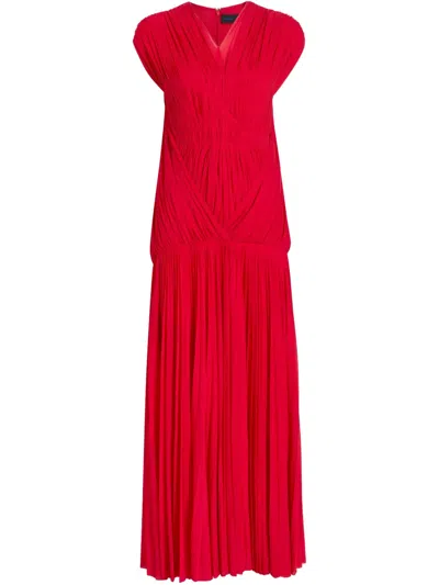 Proenza Schouler Rumi Maxi Dress In Red