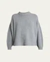 Proenza Schouler Ruthi Cashmere Crewneck Sweater In Gray