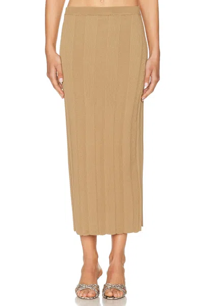 Proenza Schouler Ryanne Skirt In Brown
